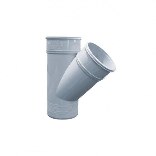 سه راهی 45 درجه سایز 63 فاضلابی پارس پلاست UPVC سایلنت